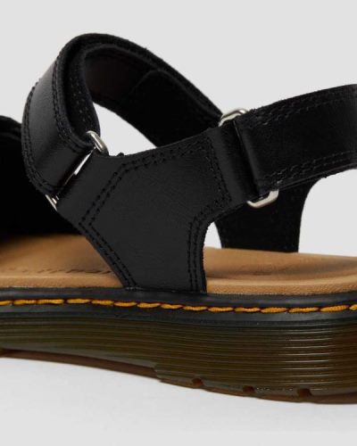 Sandalias Con Velcro Dr Martens Youth Romi Cuero Para Niños DR1799J